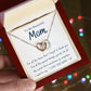 Interlock love Necklace, MOM gift,Interlock love Necklace, MOM gift, women, girls, moms, female,