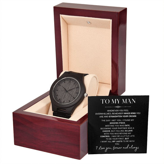Wooden Watch, To my Man