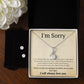 Alluring Beauty Necklace and Earring Set, I'm sorry gift, sorry gift