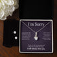 Alluring Beauty Necklace and Earring Set, I'm sorry gift, sorry gift