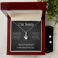 Alluring Beauty Necklace and Earring Set, I'm sorry gift, sorry gift