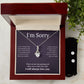 Alluring Beauty Necklace and Earring Set, I'm sorry gift, sorry gift