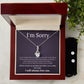 Alluring Beauty Necklace and Earring Set, I'm sorry gift, sorry gift