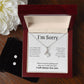 Alluring Beauty Necklace and Earring Set, I'm sorry gift, sorry gift