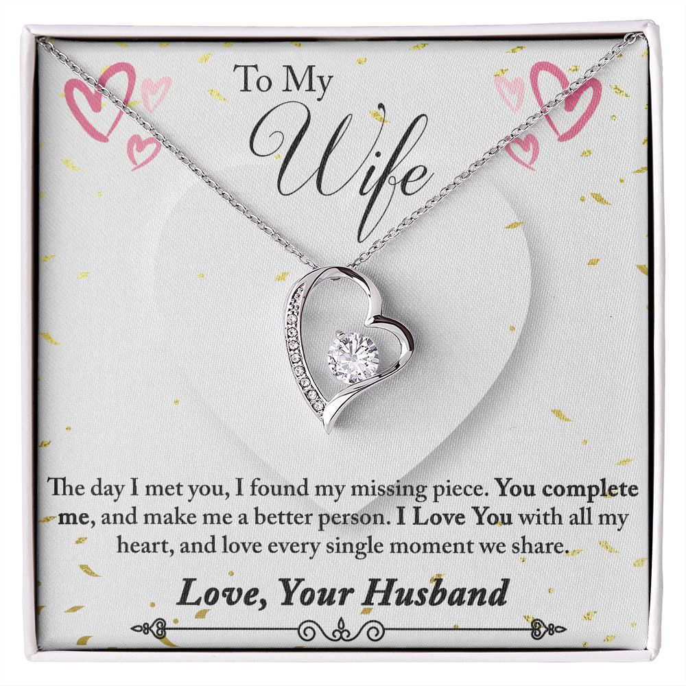 Forever Love Necklace, Wife gift necklace, Valentines day gift for wife