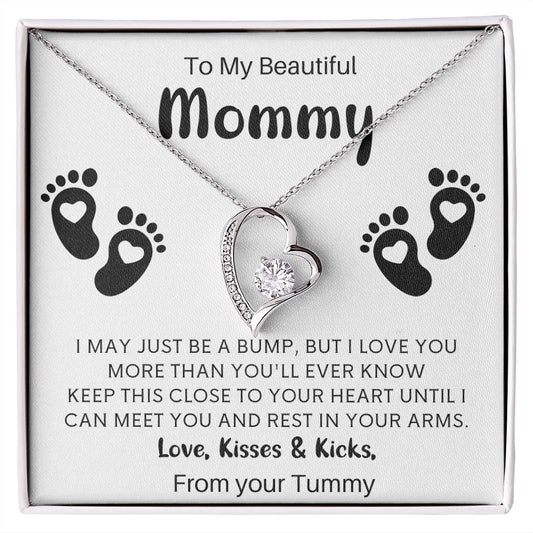 To My Mommy Love Necklace