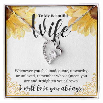 To my Beautiful Wife, Sunflower, Gift For her
