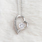 Forever Love Necklace, To my Daughter, Emotional Message, Daughters gift,