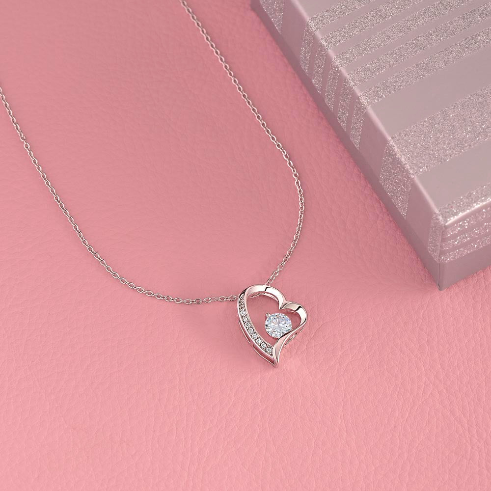 Forever Love Necklace, To my Daughter, Emotional Message, Daughters gift,