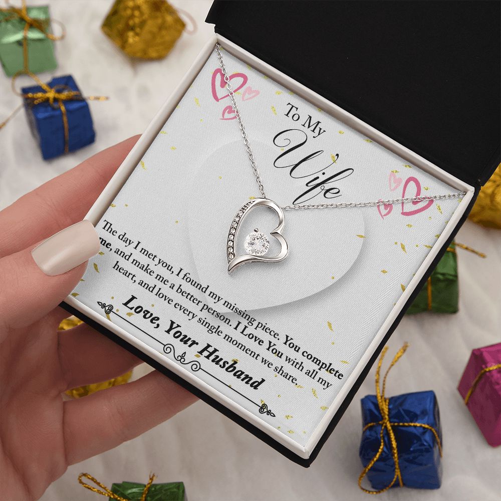 Forever Love Necklace, Wife gift necklace, Valentines day gift for wife