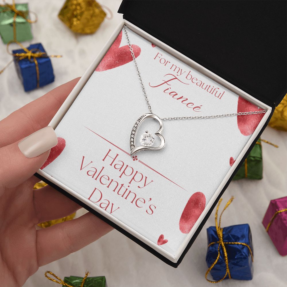 Forever Love Necklace, fiancé gift, Valentines day gift.