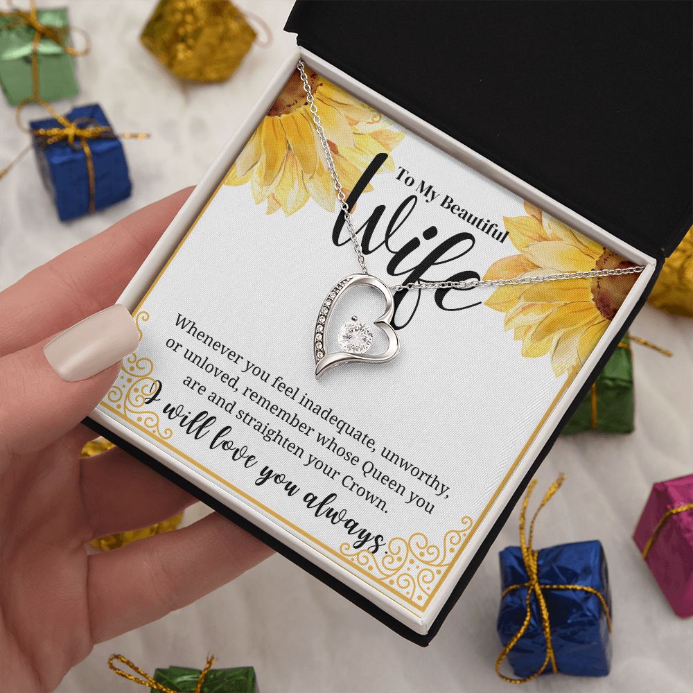 To my Beautiful Wife, Sunflower, Gift For her