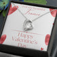 Forever Love Necklace, fiancé gift, Valentines day gift.