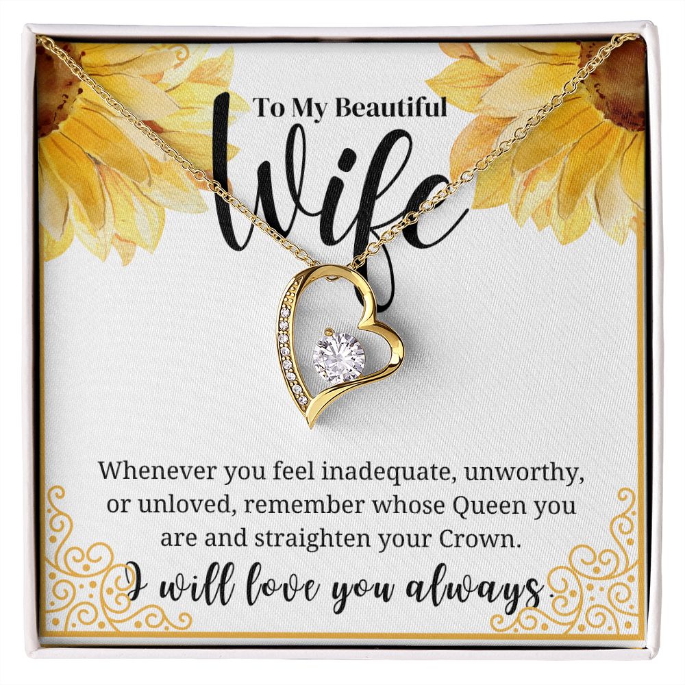 To my Beautiful Wife, Sunflower, Gift For her