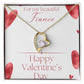 Forever Love Necklace, fiancé gift, Valentines day gift.