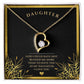 Forever love necklace, Daughter, I love you, special gift, personalized gift