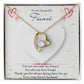 Forever Heart Necklace, Fiance Necklace, Valentines day gift