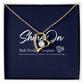 White Gold Forever Love Necklace