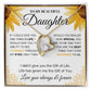 To my Beautiful Daughter, Sunflower, Necklace for her, Perfect gift for her