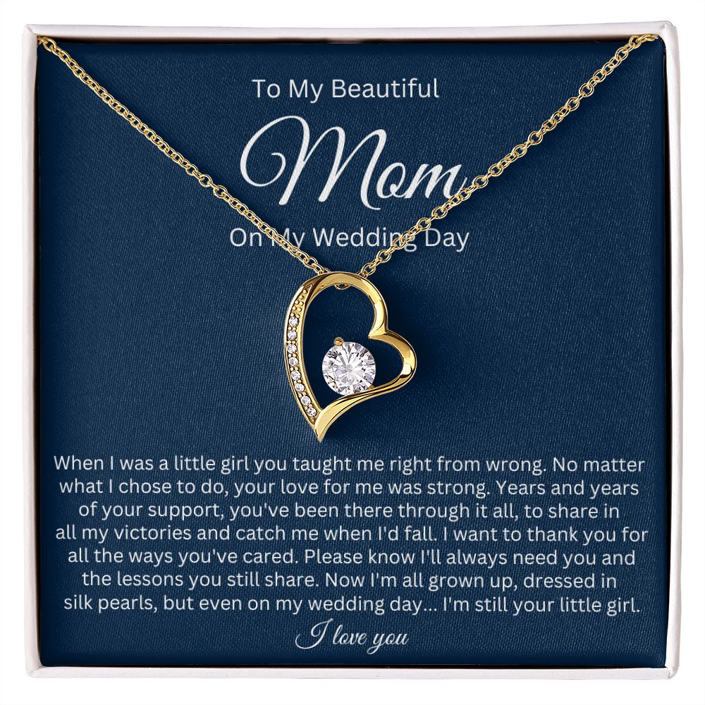 Forever Love Necklace, To my Beautiful Mom