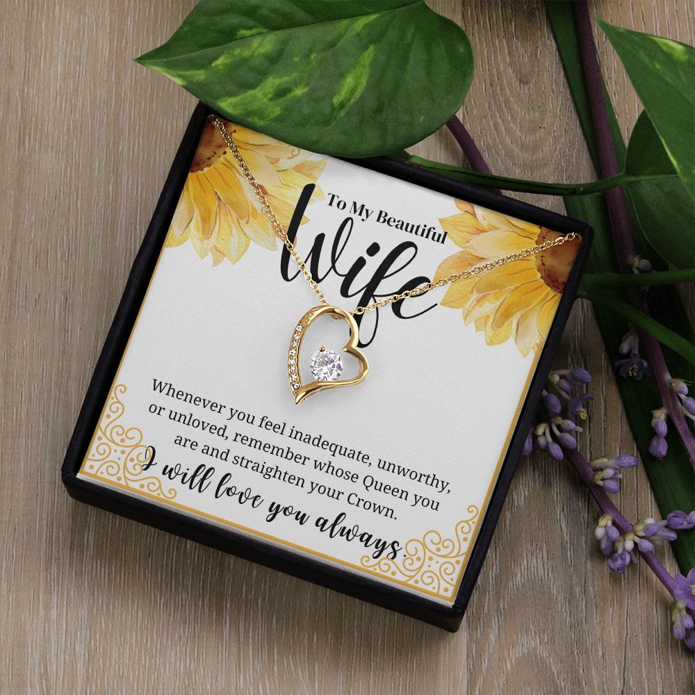 To my Beautiful Wife, Sunflower, Gift For her