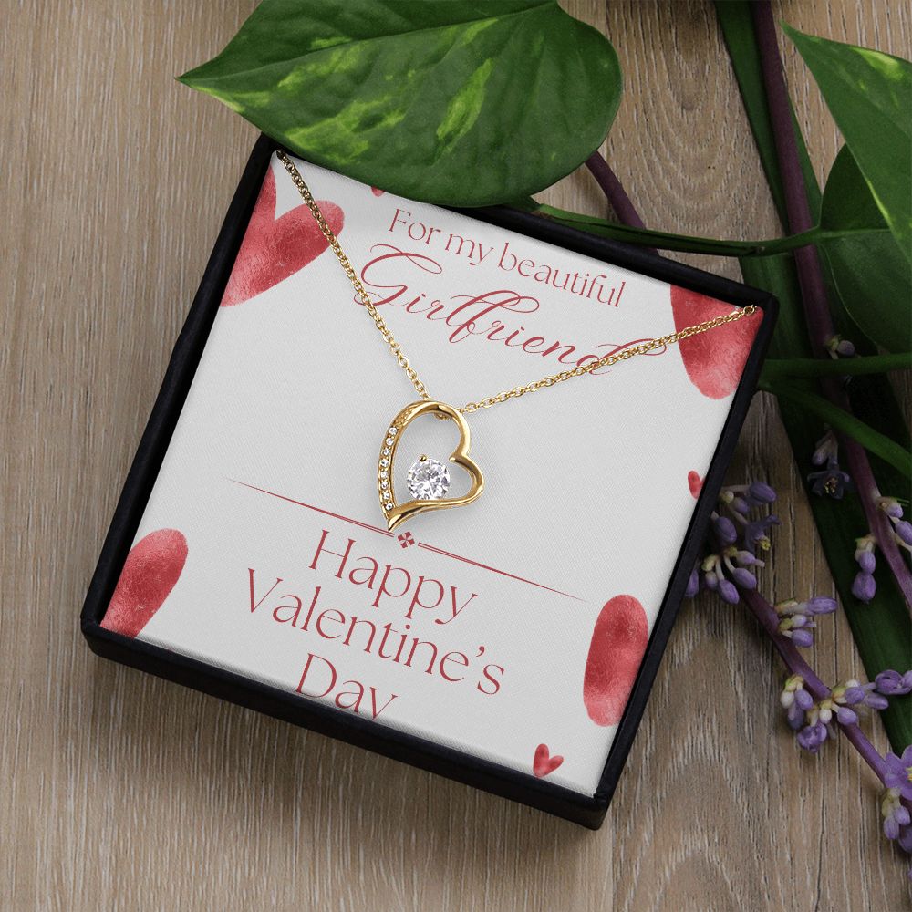 Forever Love Necklace, Girlfriend gift, Valentines day gift,