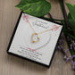 Forever love Necklace, Girlfriend gift, Valentines day gift