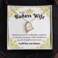 Badass Wife Necklace, Forever Love Necklace