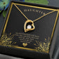 Daughter, Forever necklace, heart Necklace,
