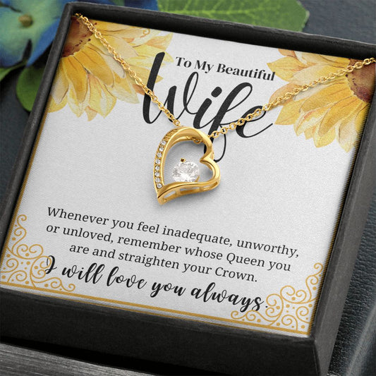 To my Beautiful Wife, Sunflower, Gift For her
