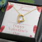 Forever Love Necklace, fiancé gift, Valentines day gift.
