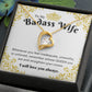 Badass Wife Necklace, Forever Love Necklace