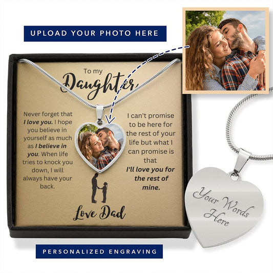 Infinite Love Heart Necklace. Perfect Gift for my daughter,