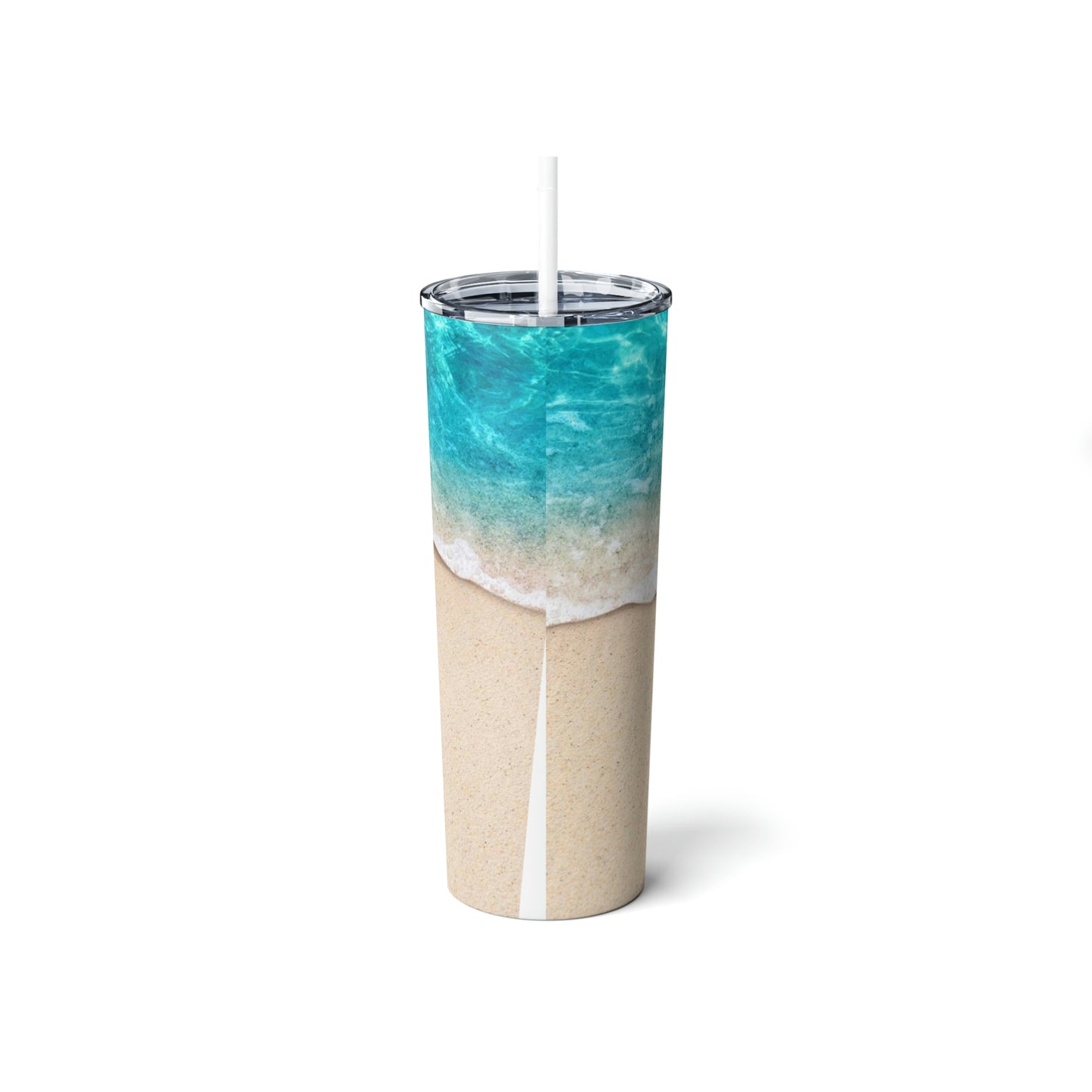 Beach Steel Tumbler 20oz