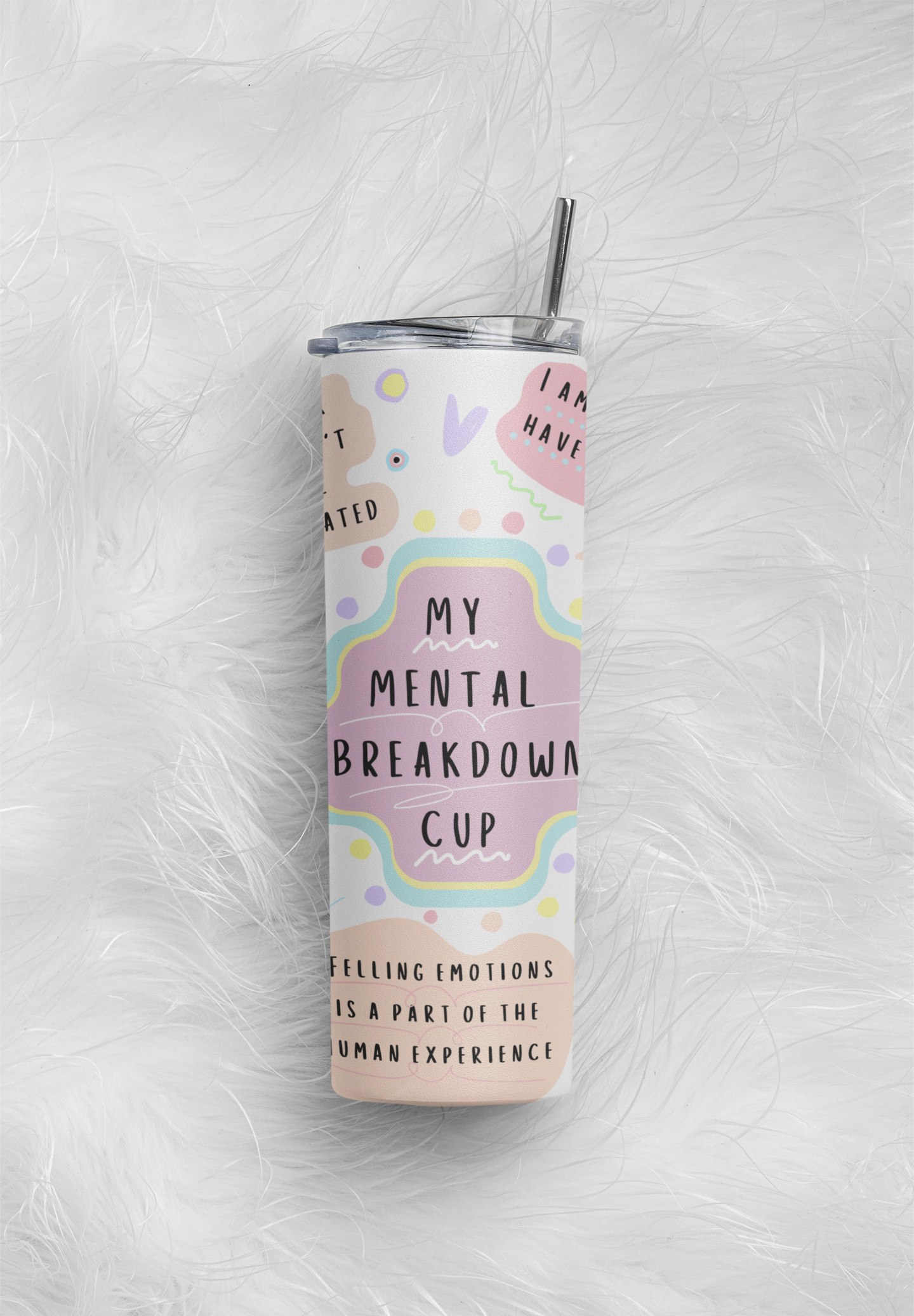 Mental Health Tumbler ,20oz