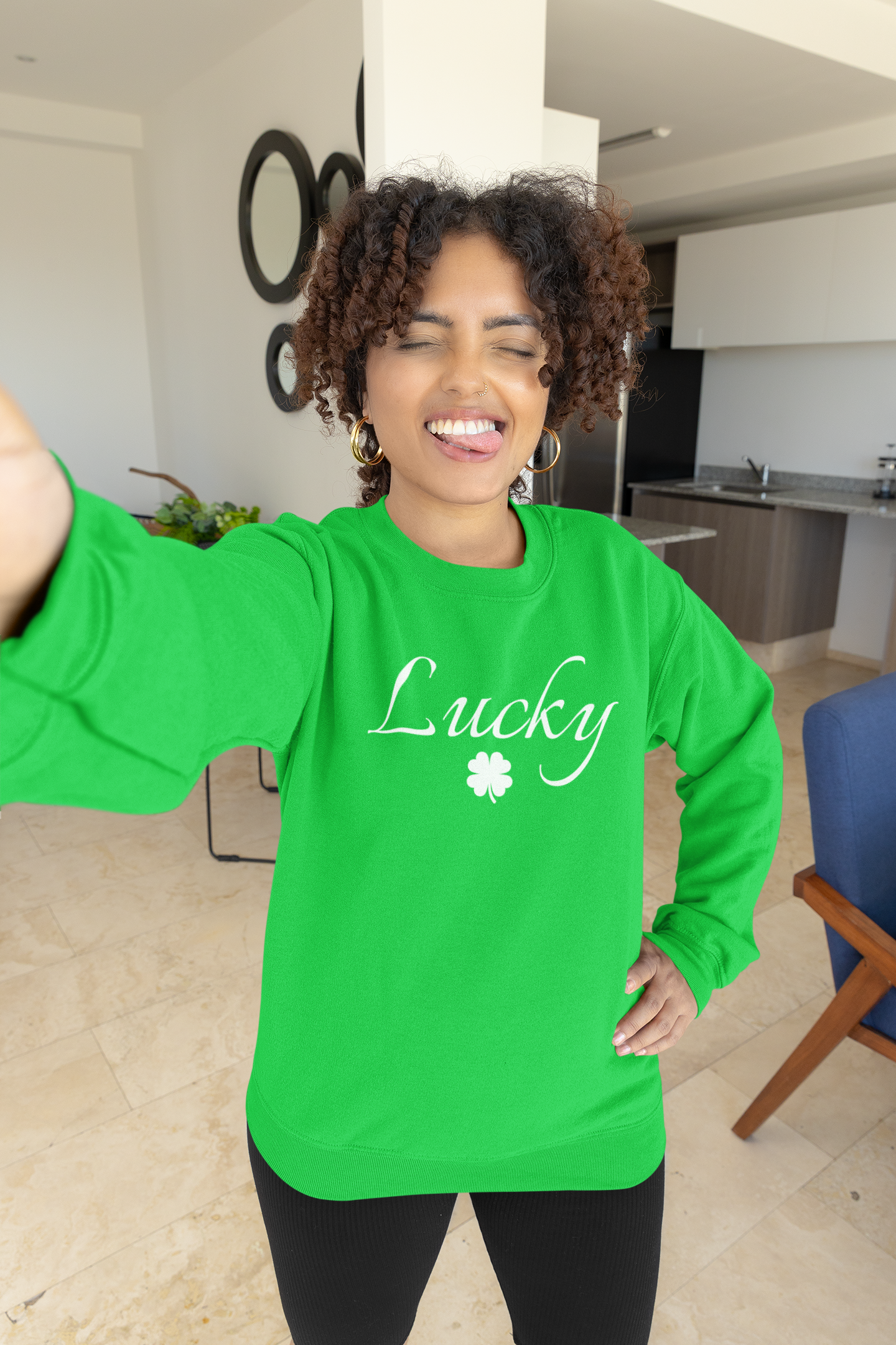 Lucky Unisex Sweater