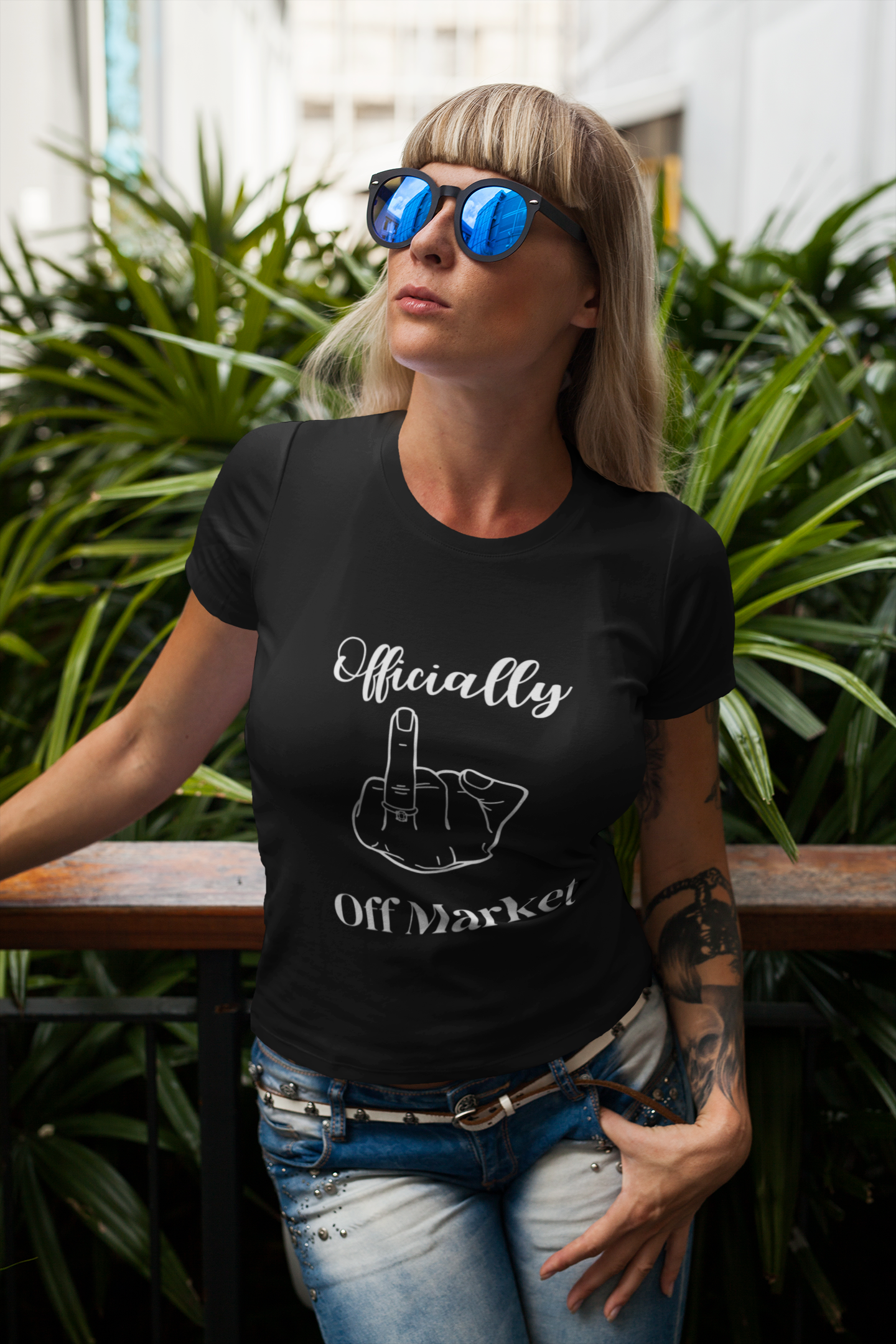 Officially Off Market , Women,  Boyfriend T-Shirt