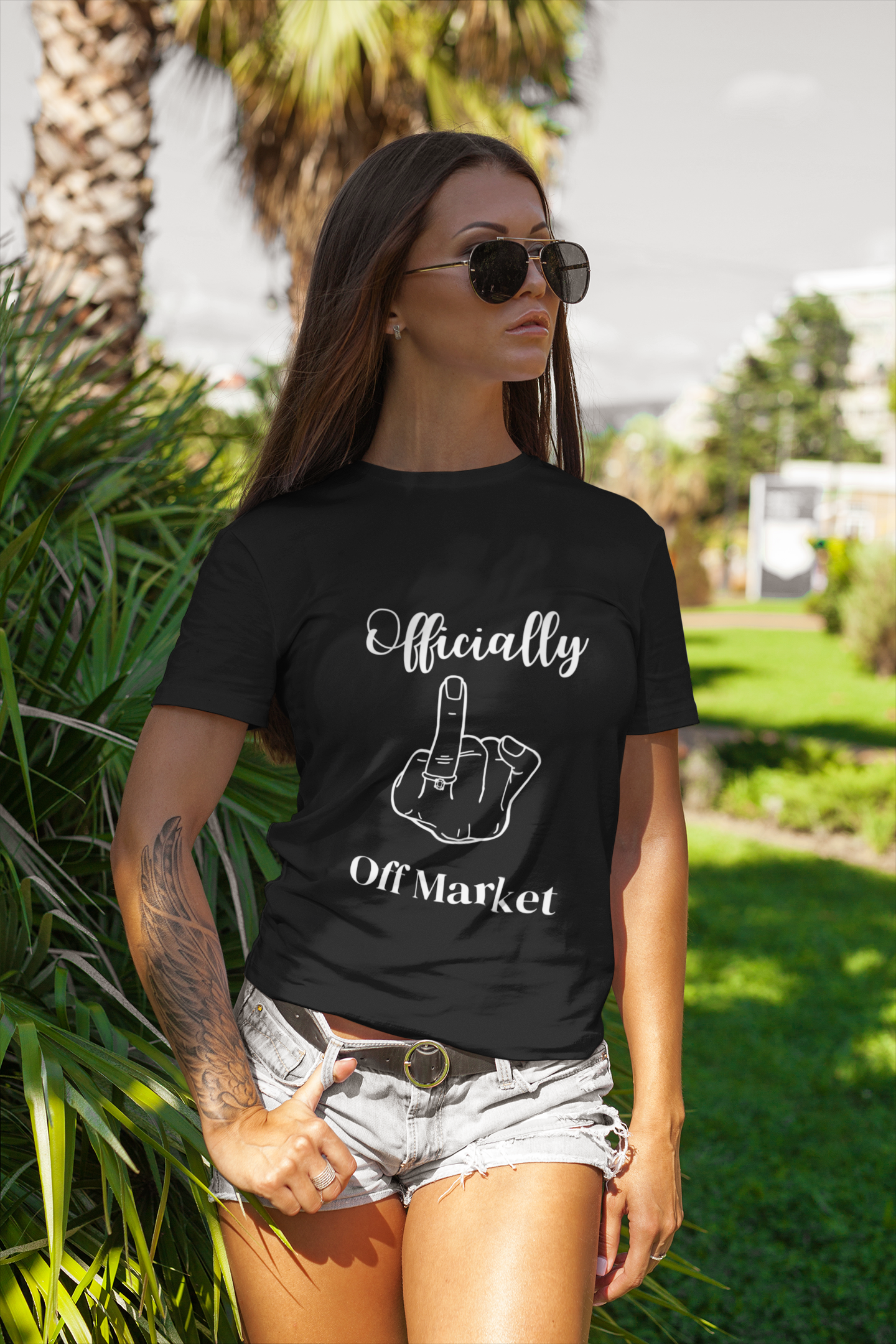 Officially Off Market , Women,  Boyfriend T-Shirt